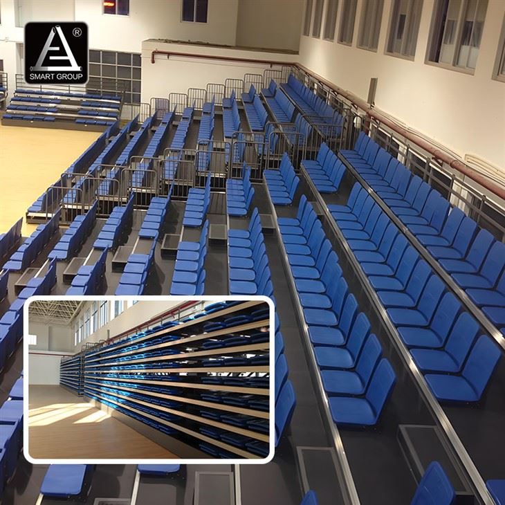 info-1-1 Basketball Telescopic Grandstand Seats