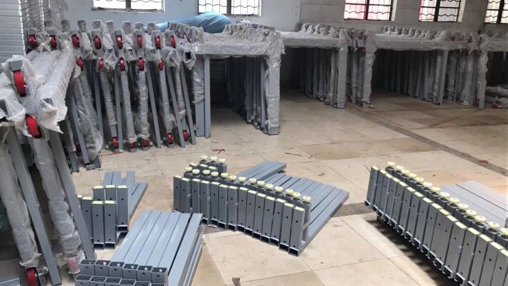 Retractable Indoor Basketball Court Bleachers