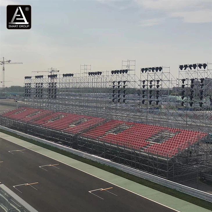 Temporary Scaffolding Grandstand Bleachers Seating