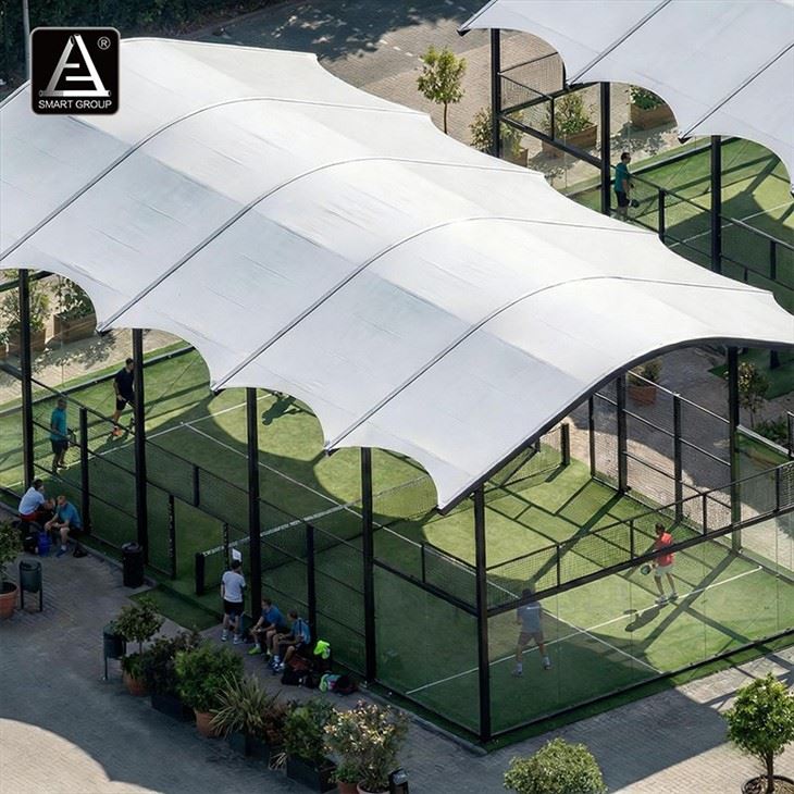 Smart Padel- 5 Padel Tennis Court with PVC roof price